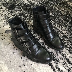 Buckle Ankle Boots